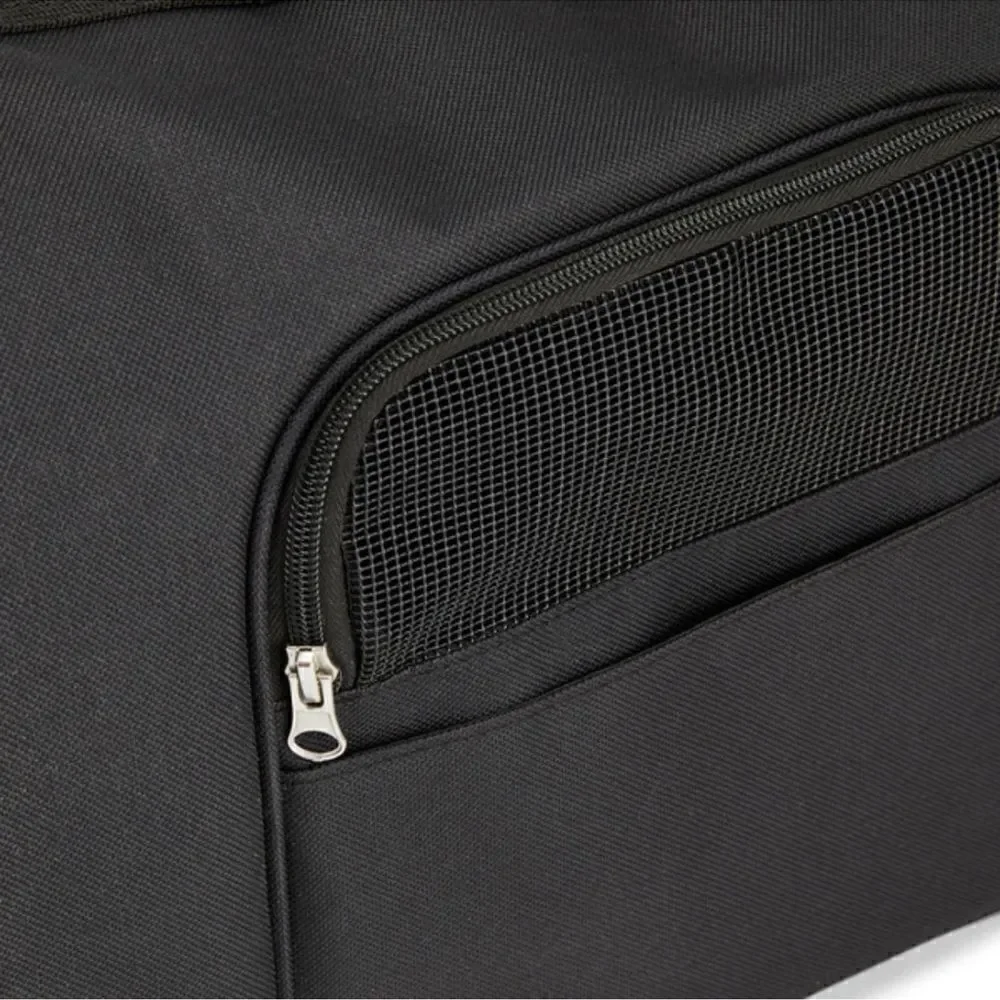 EveryYay Going Places To Go Black Pet Carrier, Small